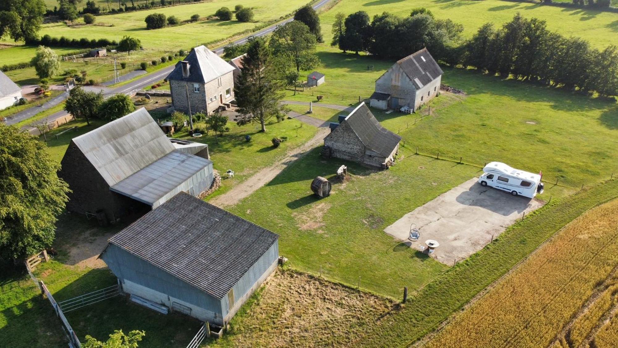 La Billardiere Camping A La Ferme Le Menil-Ciboult 외부 사진
