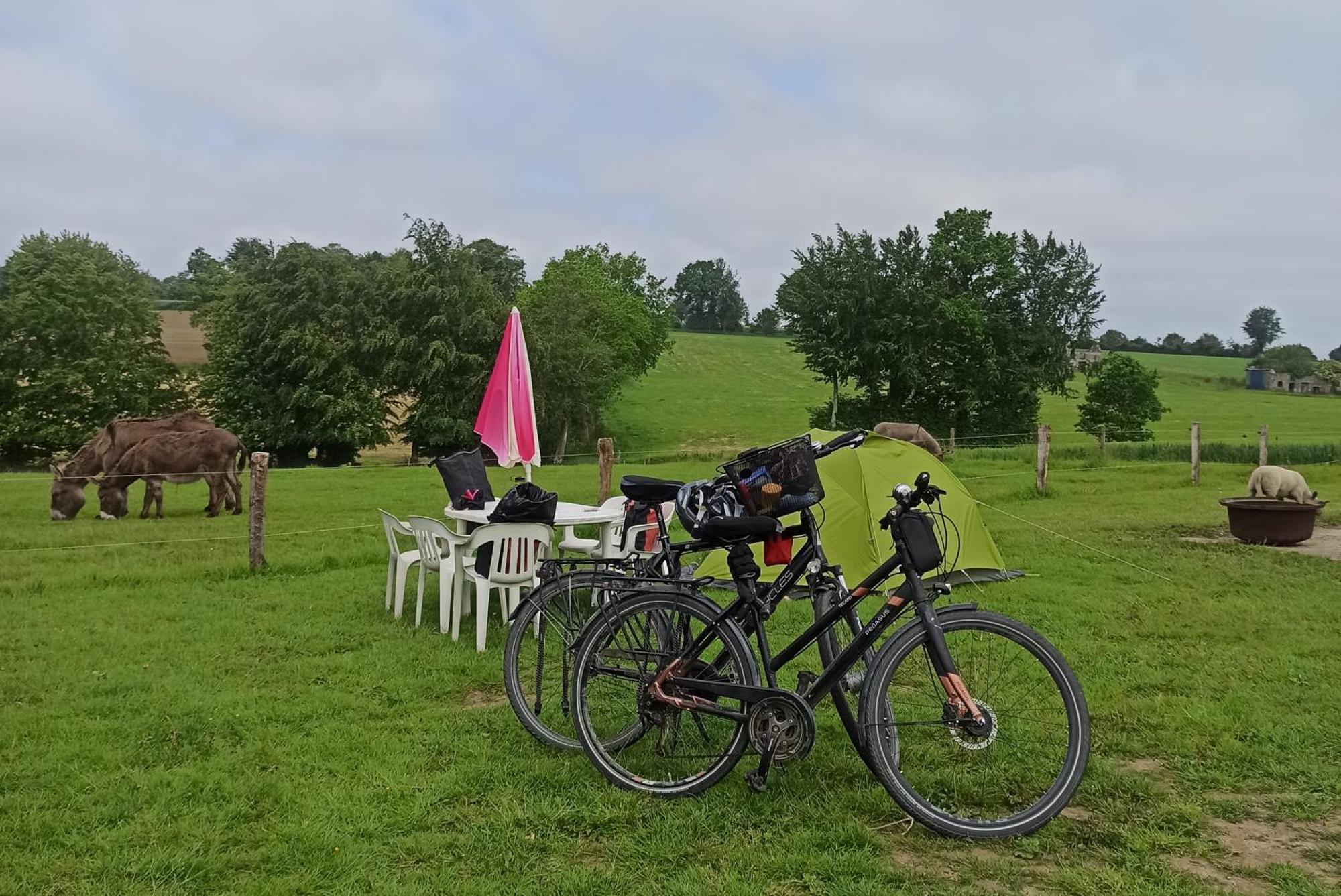 La Billardiere Camping A La Ferme Le Menil-Ciboult 외부 사진