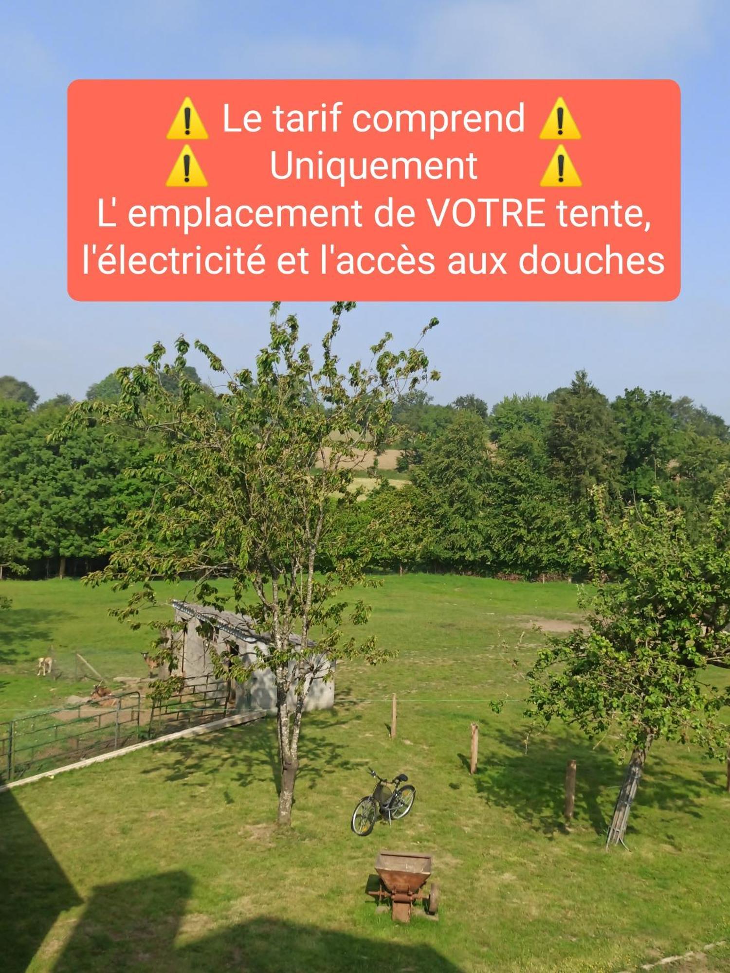 La Billardiere Camping A La Ferme Le Menil-Ciboult 외부 사진