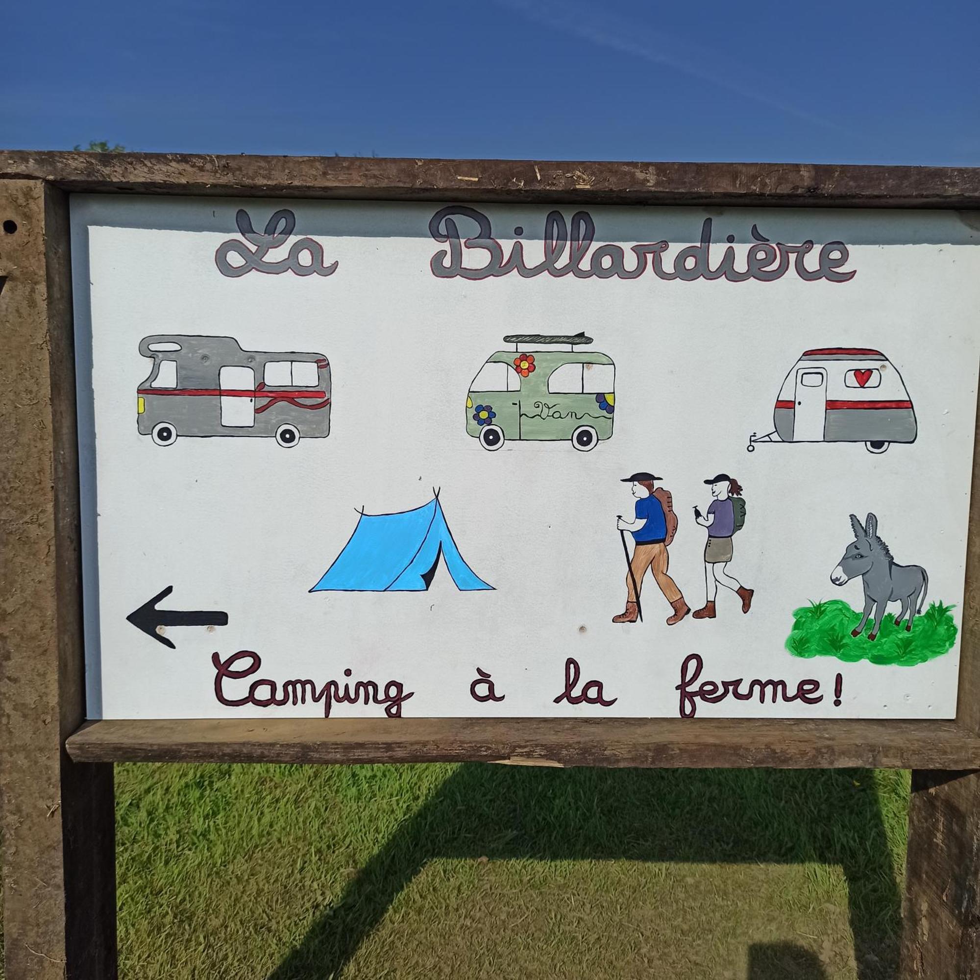 La Billardiere Camping A La Ferme Le Menil-Ciboult 외부 사진
